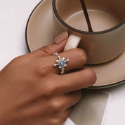 Heart Cross Ring