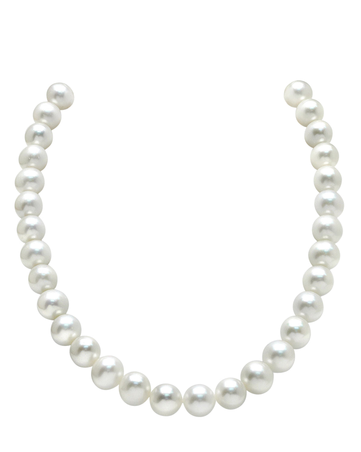 White Freshwater Pearl Necklace with AAAA Quality