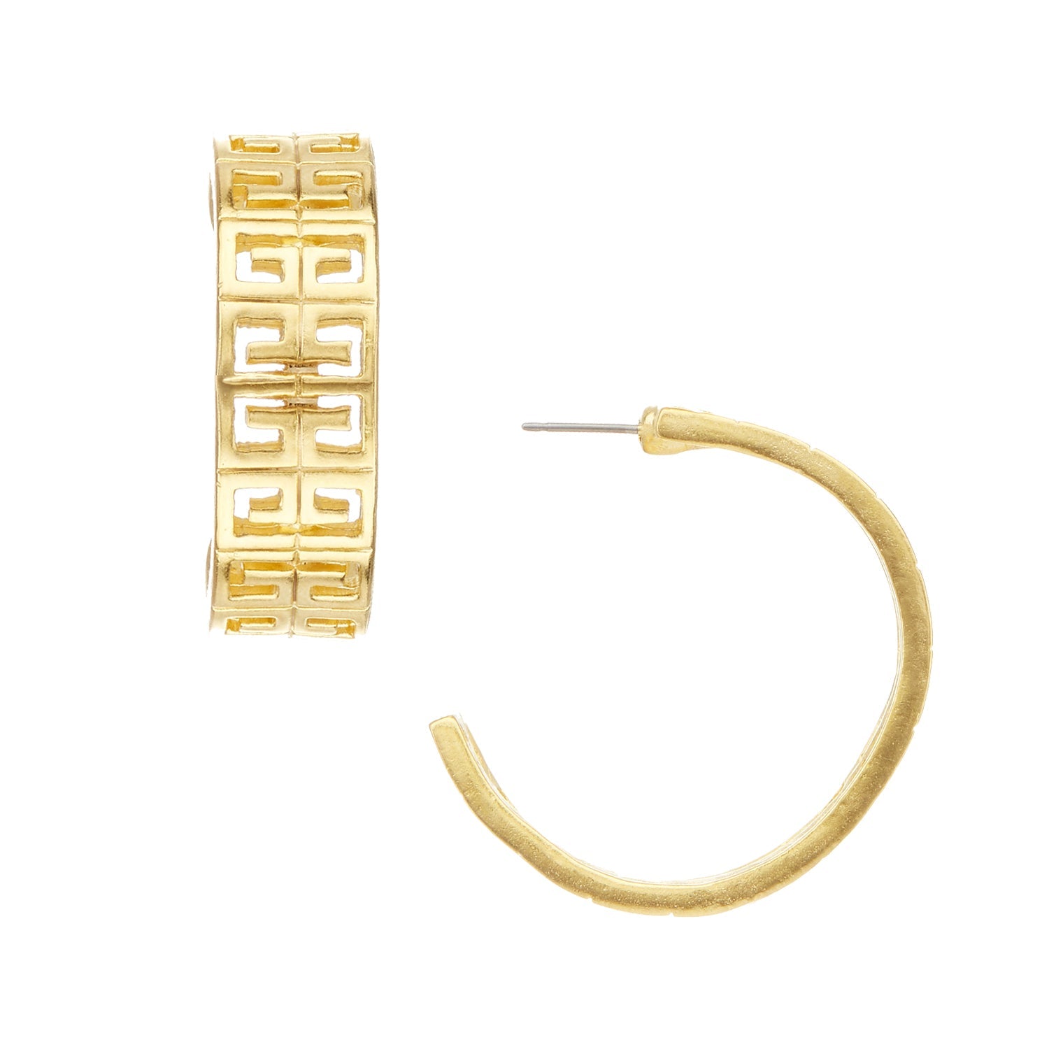 Greek Key Hoops