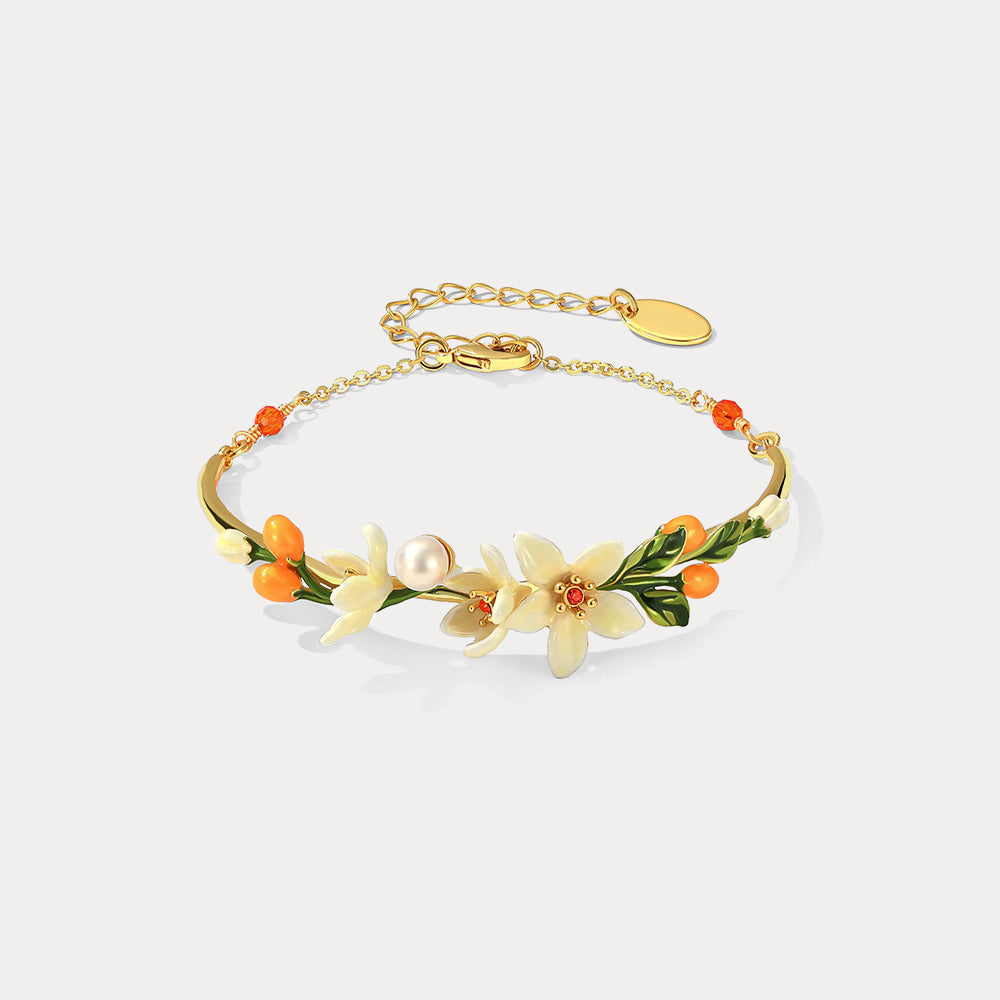 Orange Blossom Bracelet