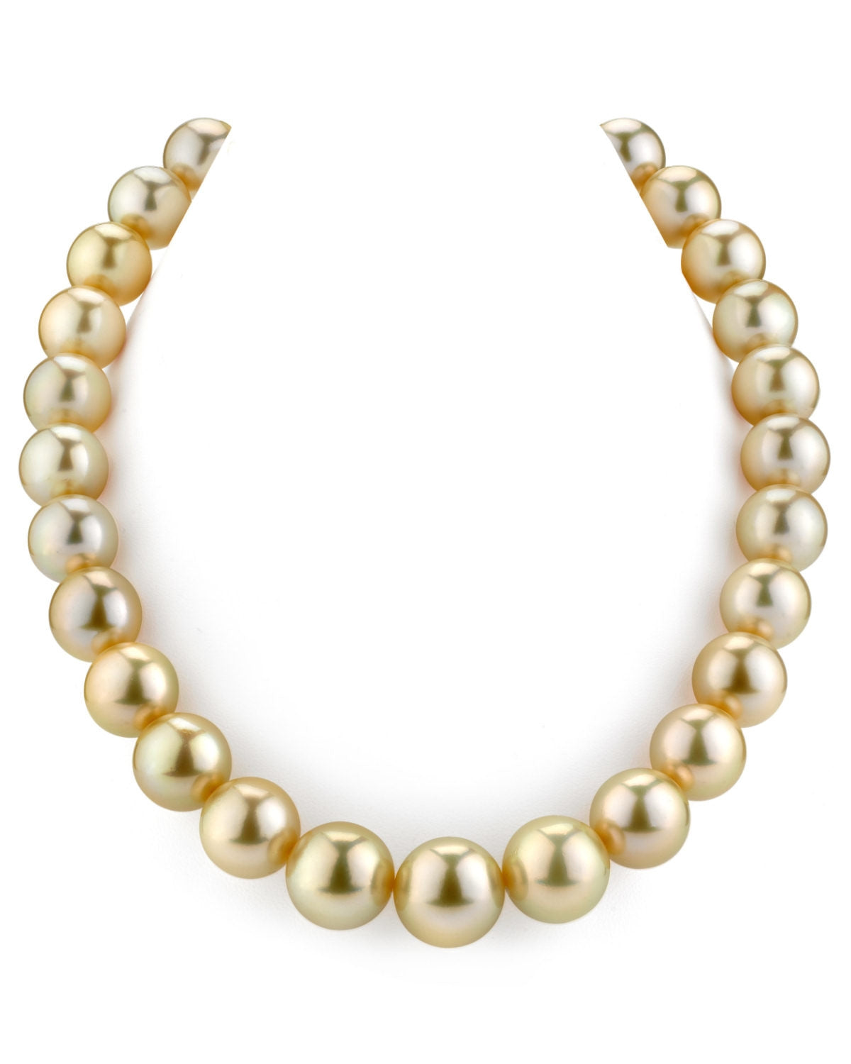 Golden South Sea Pearl Necklace in AAAA Quality 2