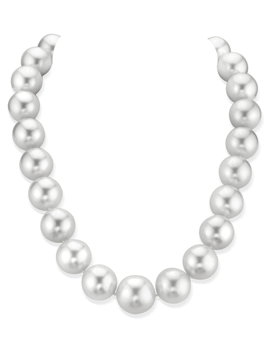 White South Sea Pearl Necklace 17 to 18mm Size