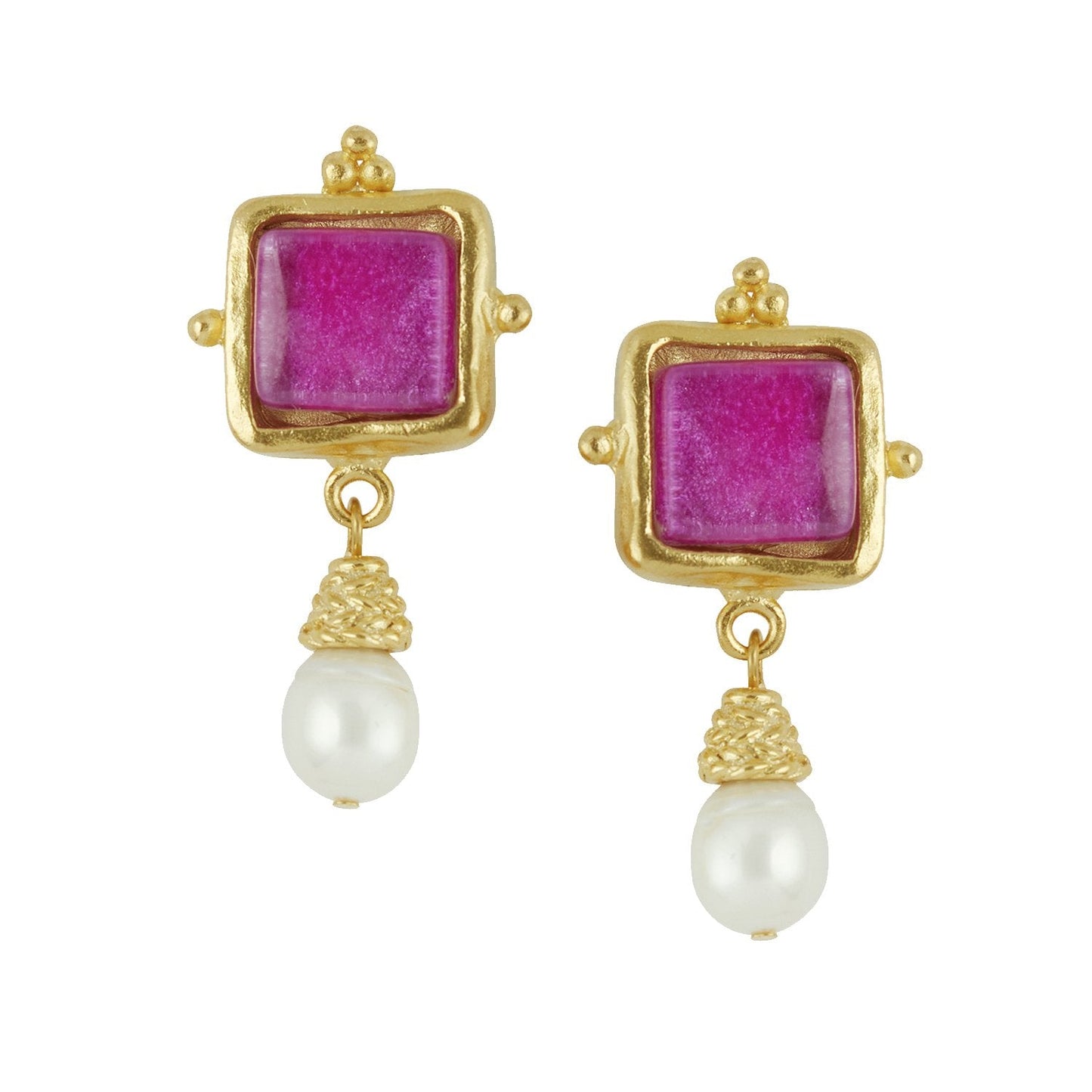 Pearl Drop Earrings in Elegant Design 4