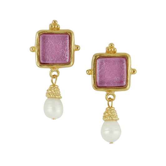 Pearl Drop Earrings in Elegant Design 4