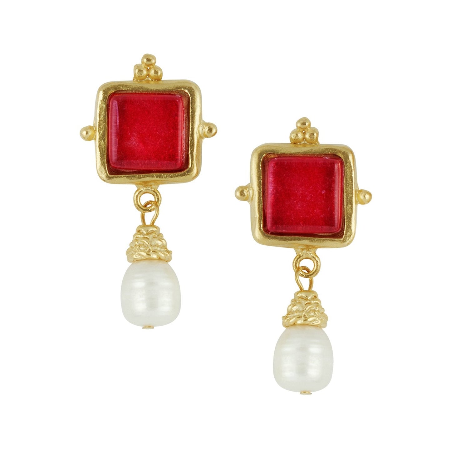 Pearl Drop Earrings in Elegant Design 4