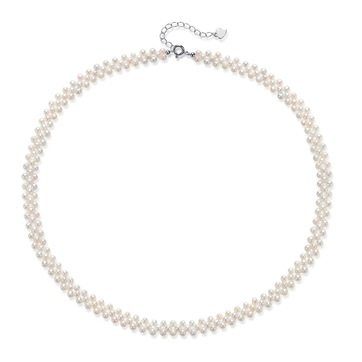 Mini Freshwater Pearl Layered Necklace for Everyday Wear