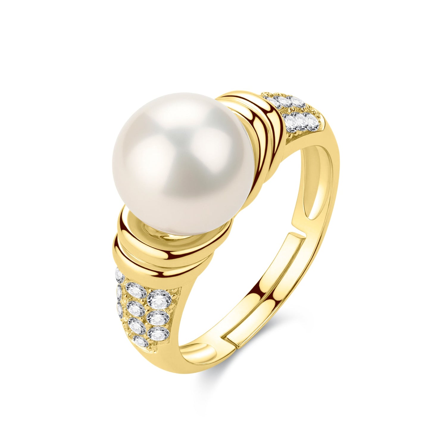 Freshwater Edison Pearl Ring in 9-10mm Size