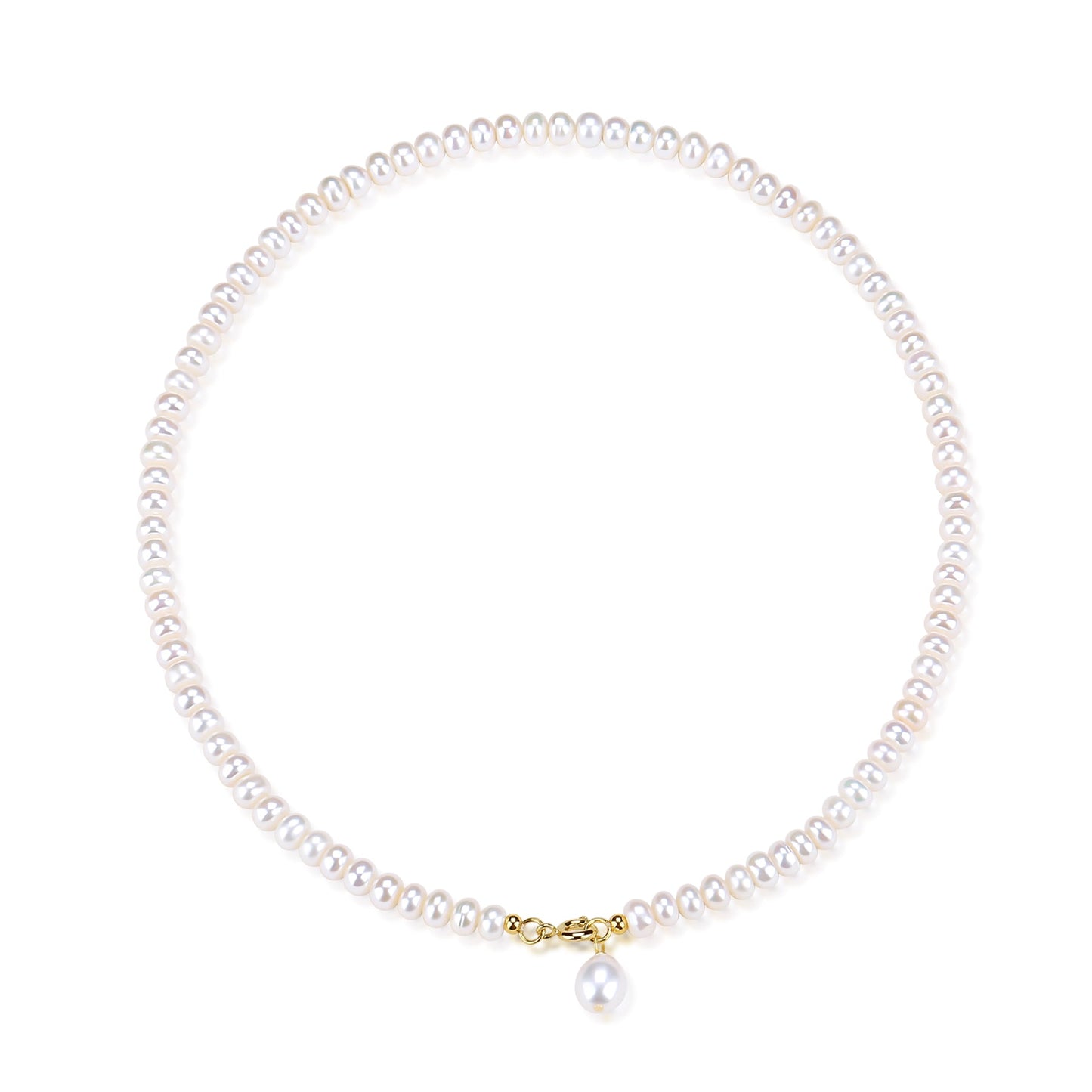 Elegant Rice Pearls Necklace for Everyday Wear