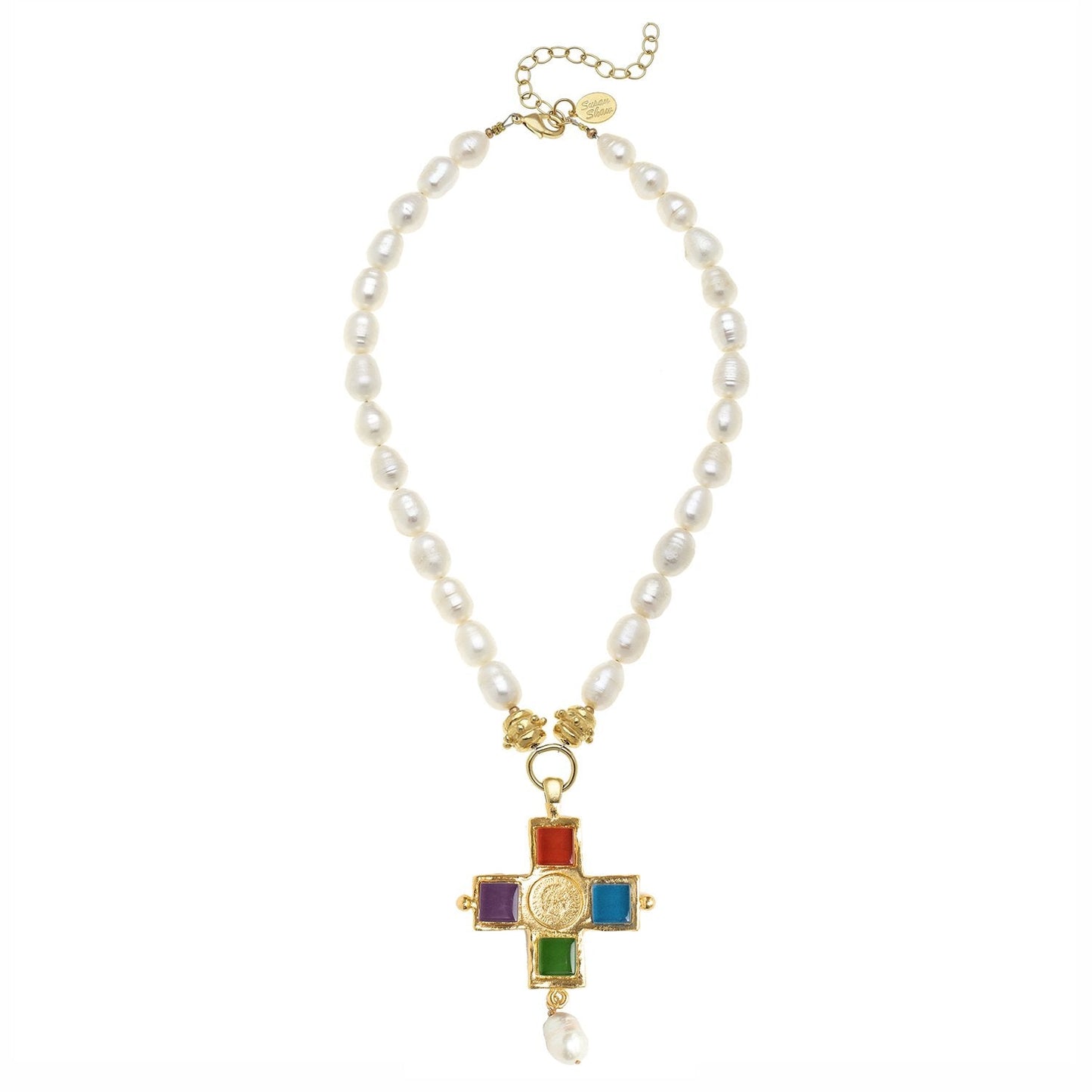 Elegant Cross Pearl Necklace for Every Occasion