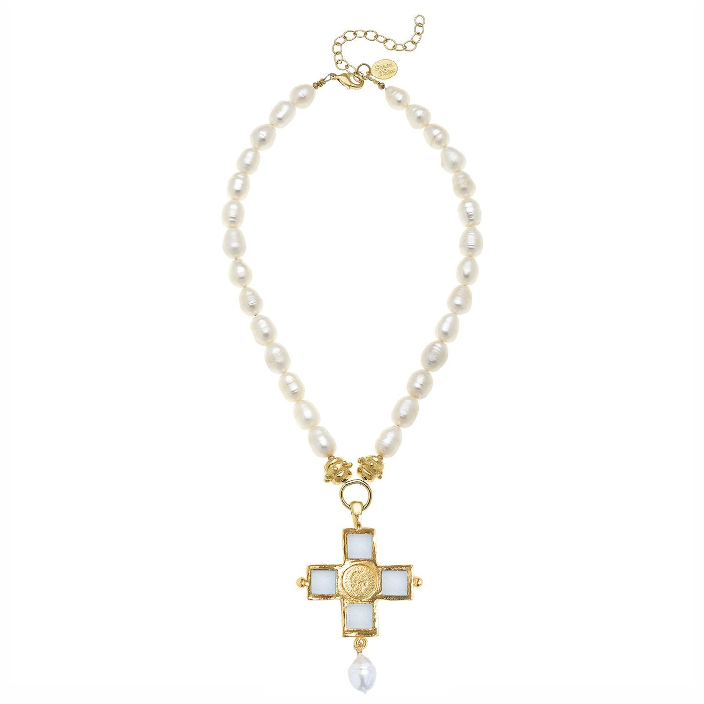 Elegant Cross Pearl Necklace for Every Occasion