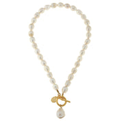 Baroque Pearl Toggle Pearl Necklace