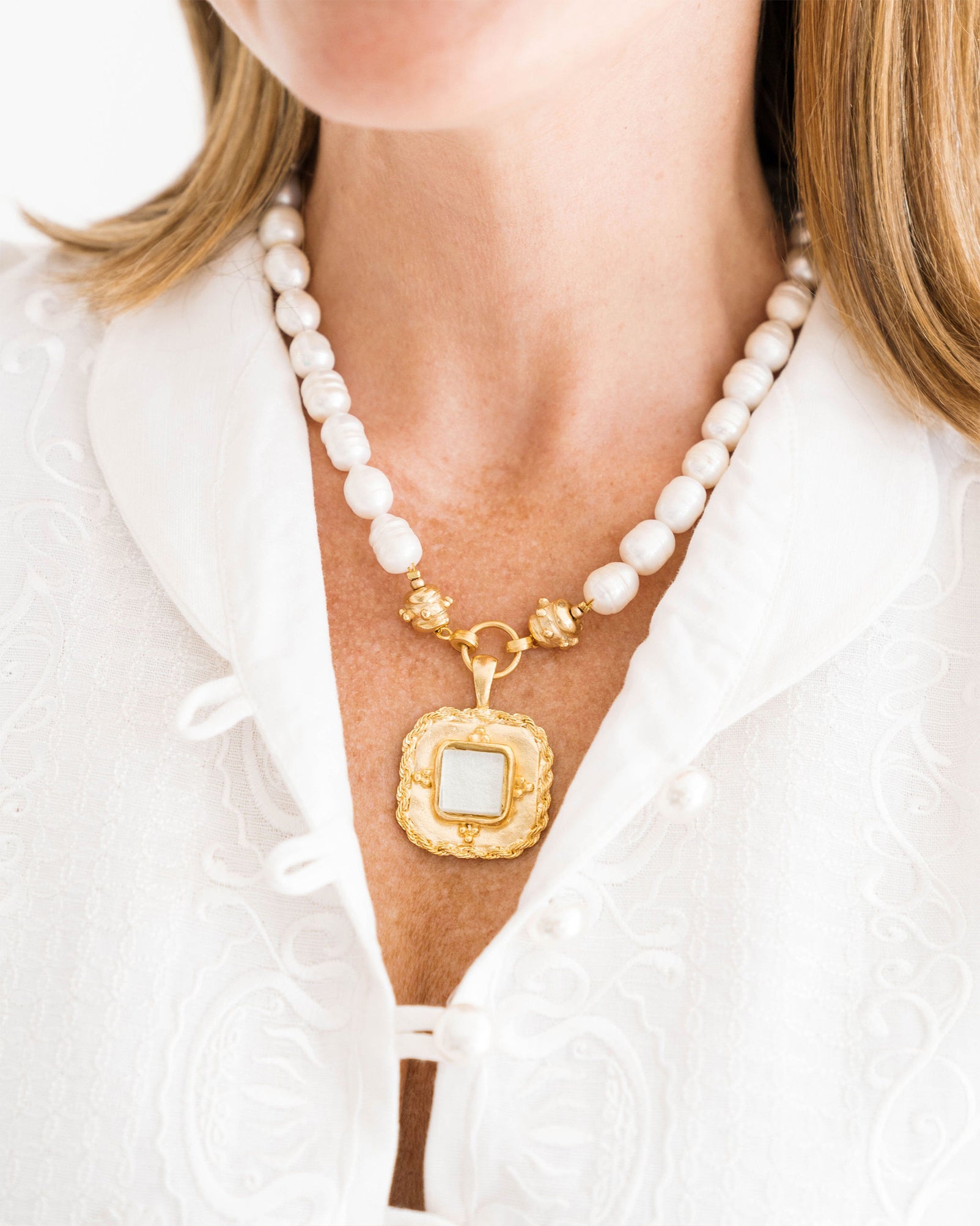 Madeline Pearl Necklace