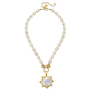 Mother of Pearl Florence Pearl Necklace