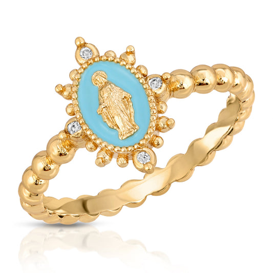 Aqua Ring for Women in Elegant Design