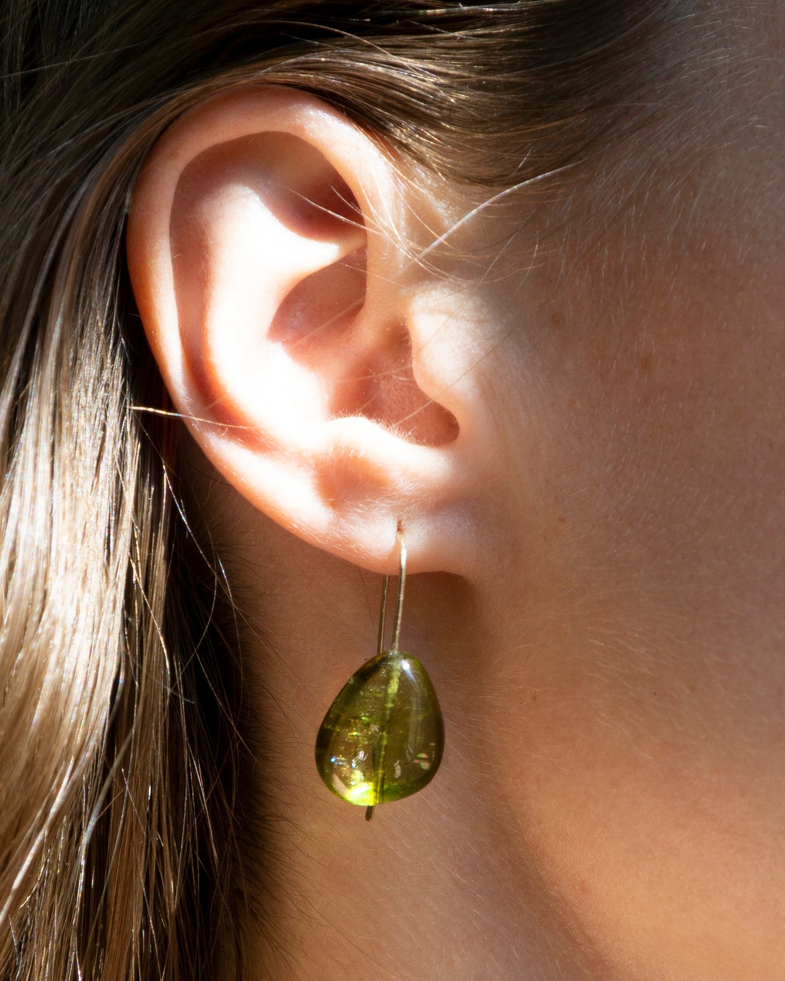 14K Hawthorne Tourmaline Drop Earrings