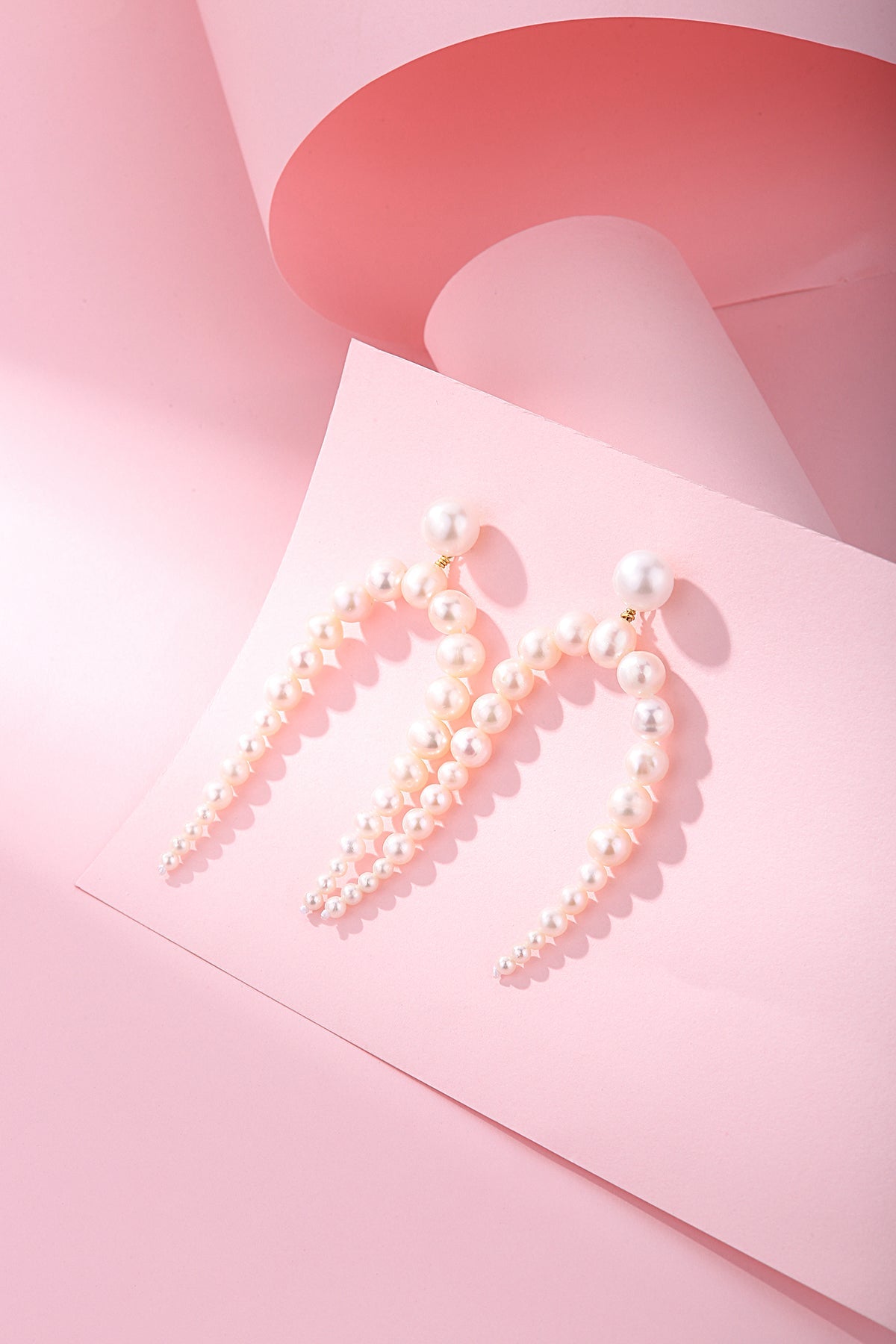 Elegant Freshwater Pearl Drop Earrings 1