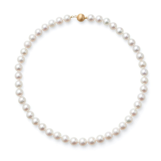 Elegant 8.5mm White Pearl Necklace for Every Occasion