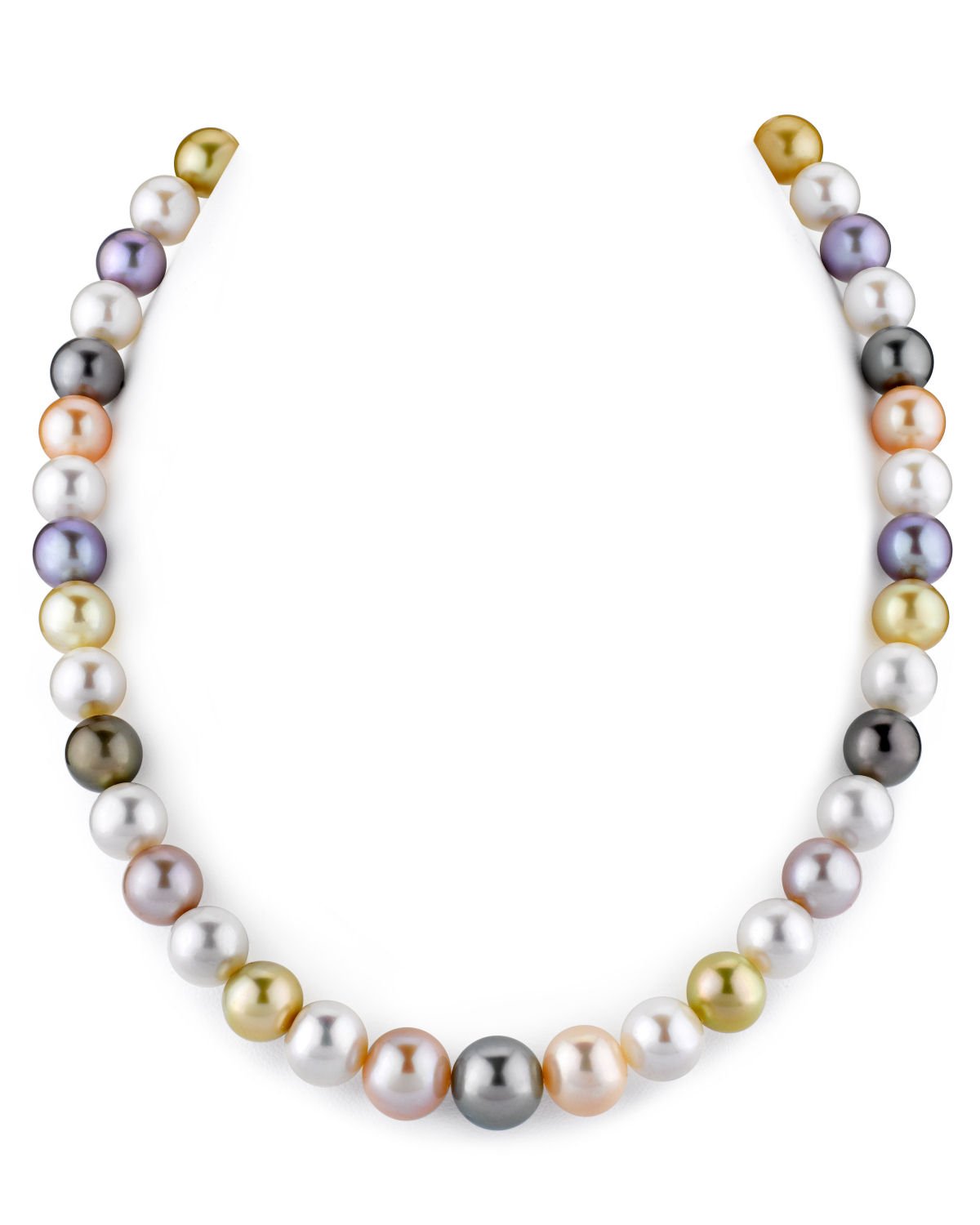 Multi-Color Pearl Necklace in AAA Quality