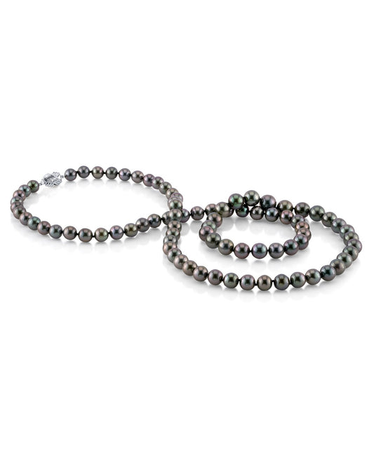 Opera Length Tahitian Pearl Necklace 9.0 to 11.0mm