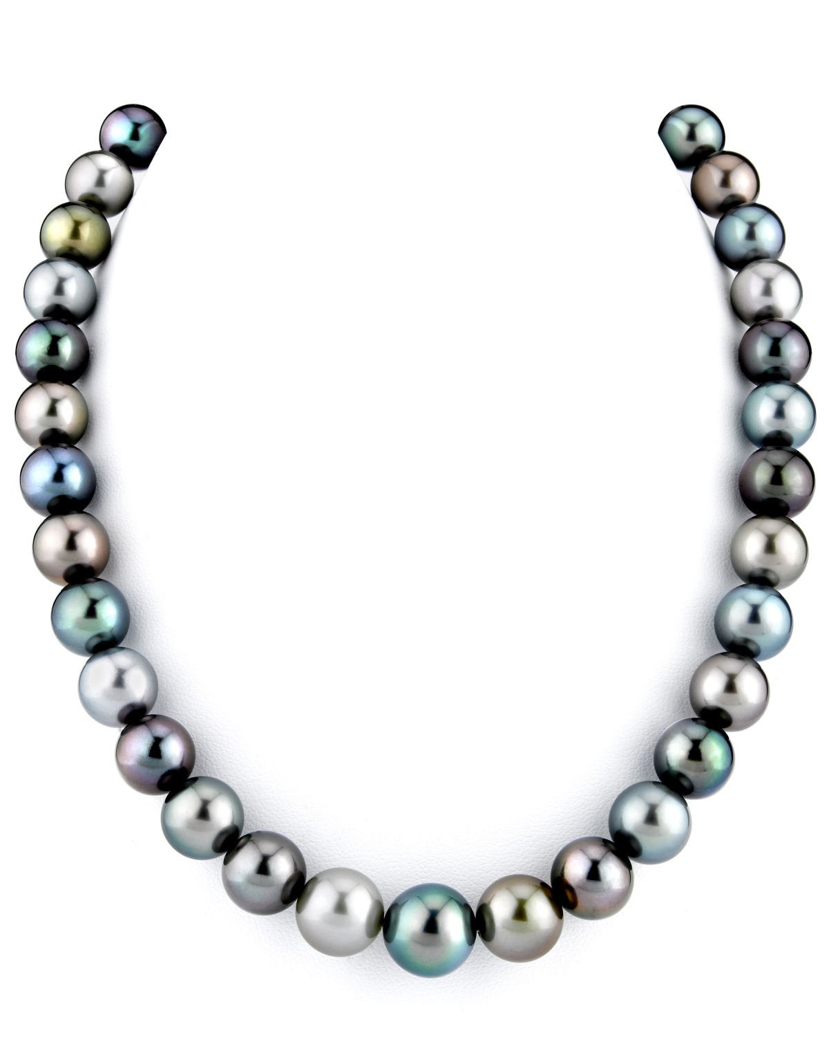 Multi-Color Tahitian Pearl Necklace in Various Sizes