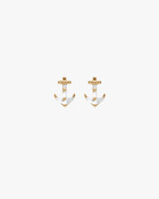 Anchor Stud Earrings