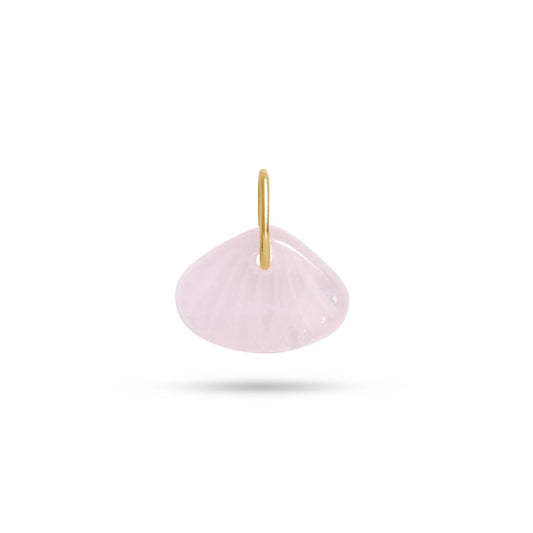 Rose Quartz Charm by the Shore Design