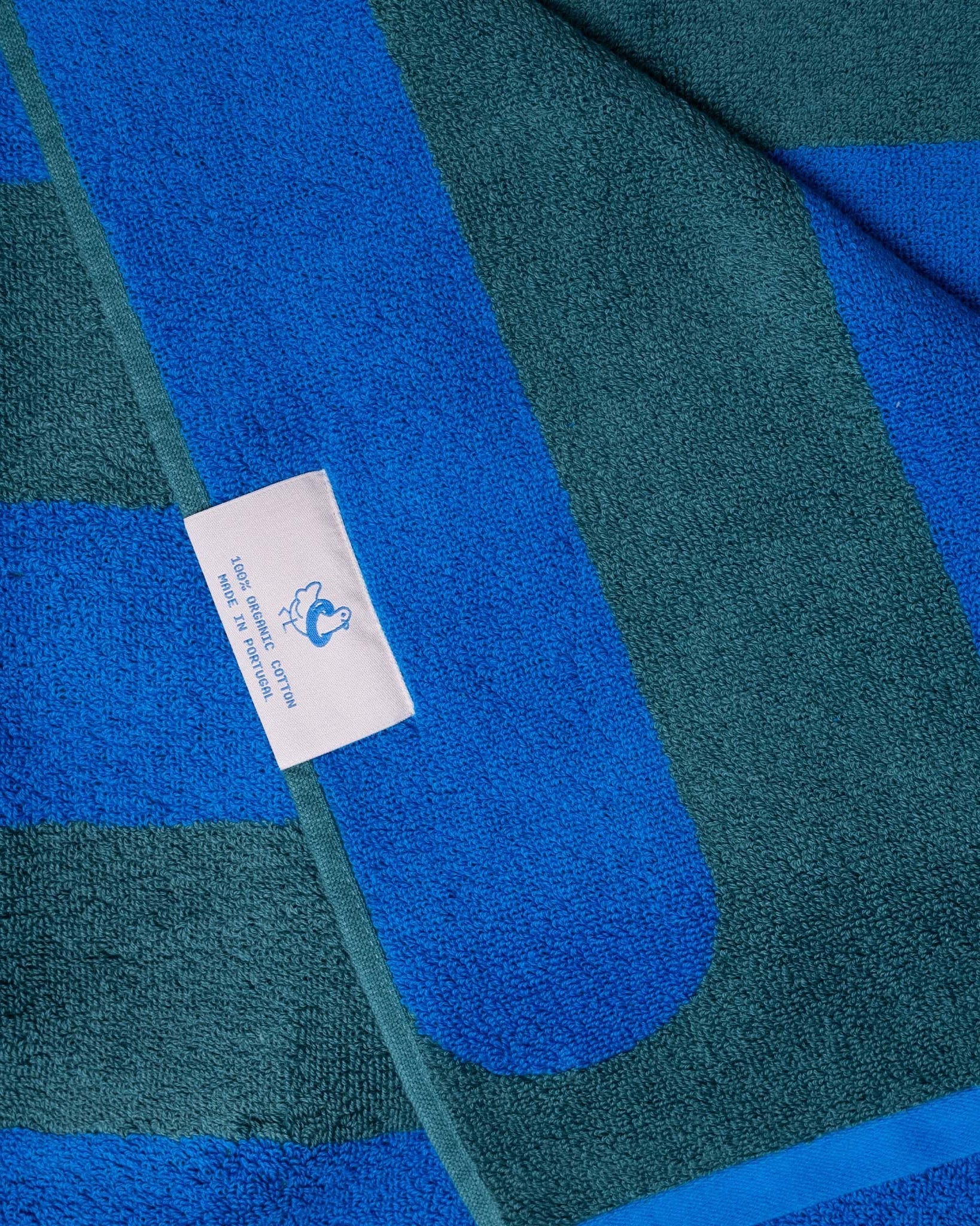 Blue Raspberry Towel by Public Pool