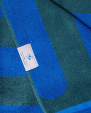 Blue Raspberry Towel by Public Pool