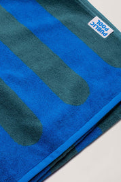 Blue Raspberry Towel by Public Pool