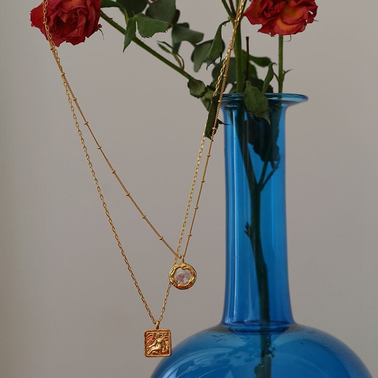 BETTINA Pearl Gold Necklace