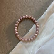 Pink Purple Freshwater Pearl Bracelet