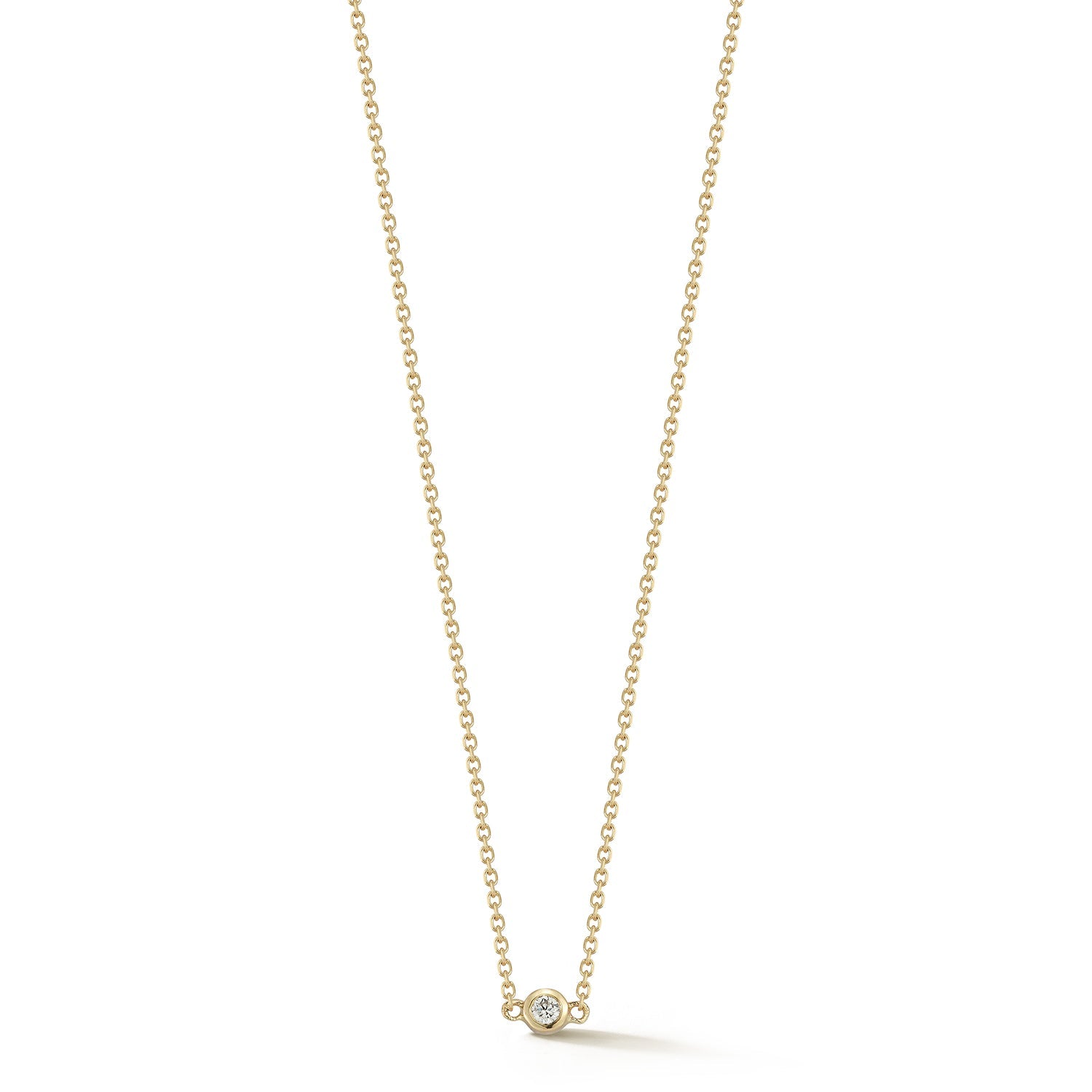 14kt Diamond Dot Necklace