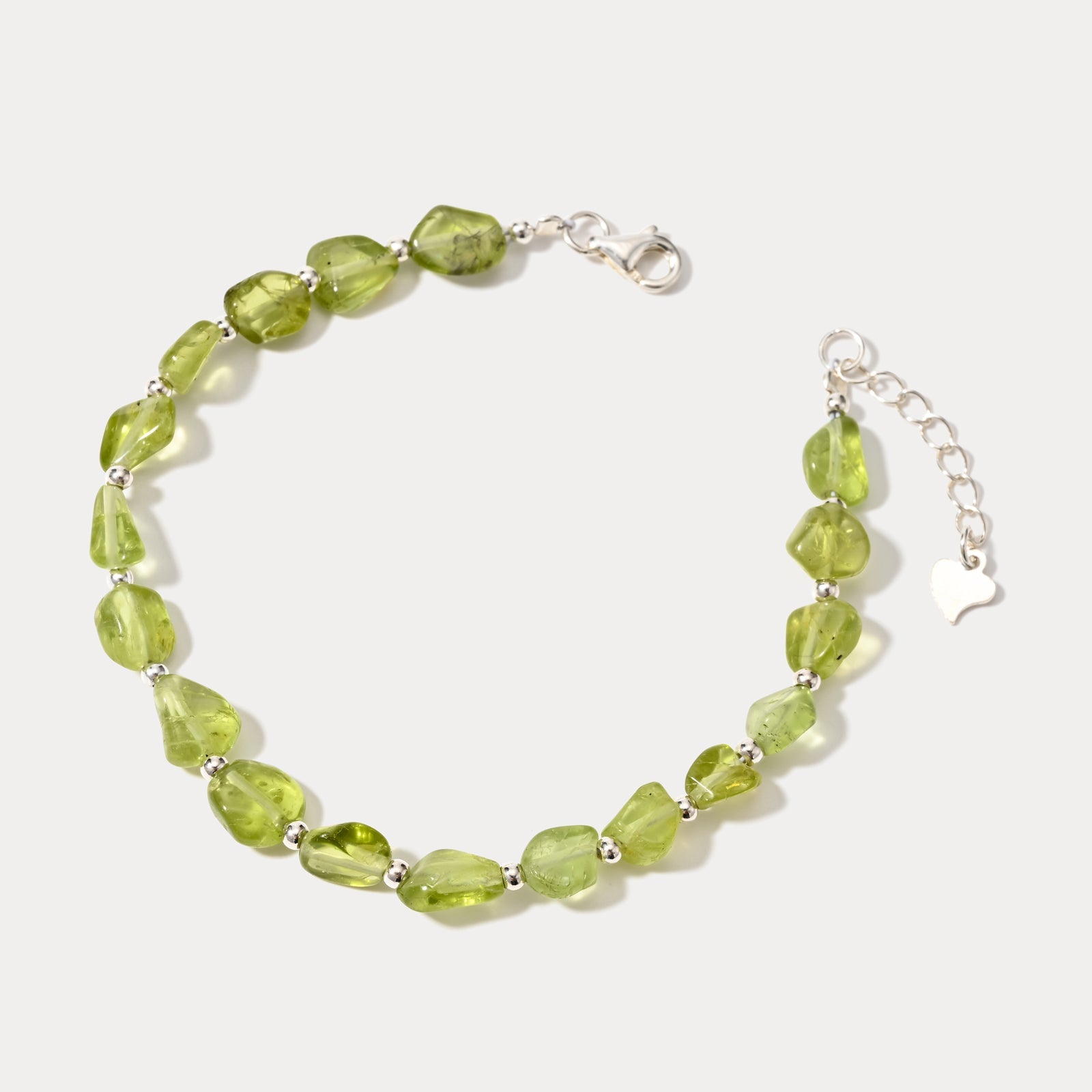 Natural Peridot Bracelet