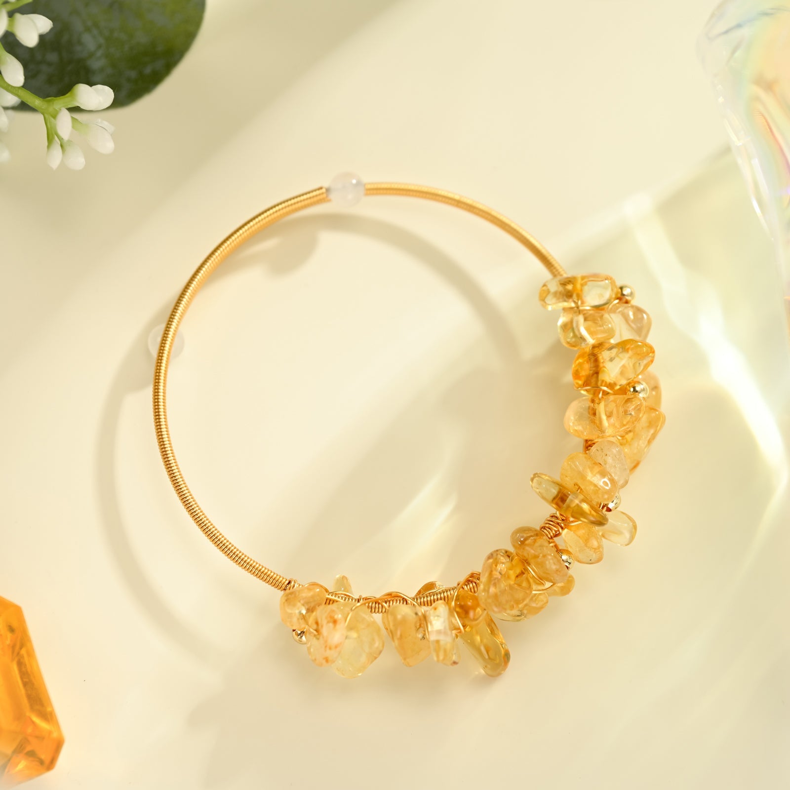 Citrine Bracelet Cuff