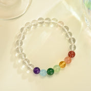 Rainbow Clear Quartz Bracelet