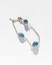 14K Ice Lake Chain Bracelet