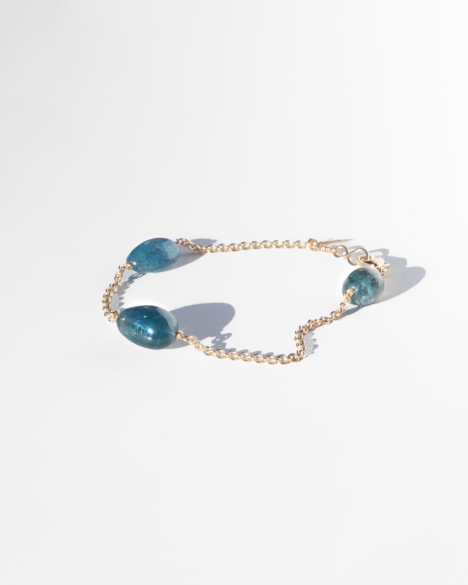 14K Ice Lake Chain Bracelet