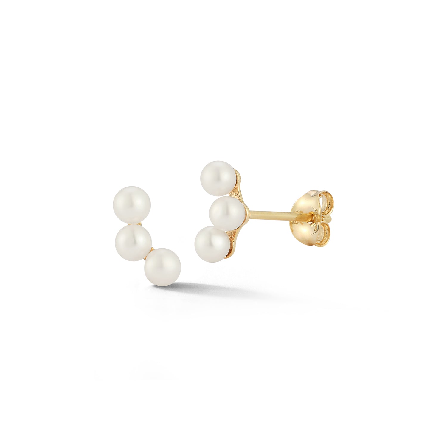 Trio Pearl Studs