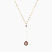 Galaxy Y Pink Pearl Necklace