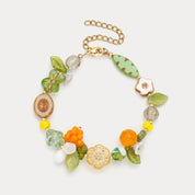 Forest Fruit Gooseberry Beaded Bracelet