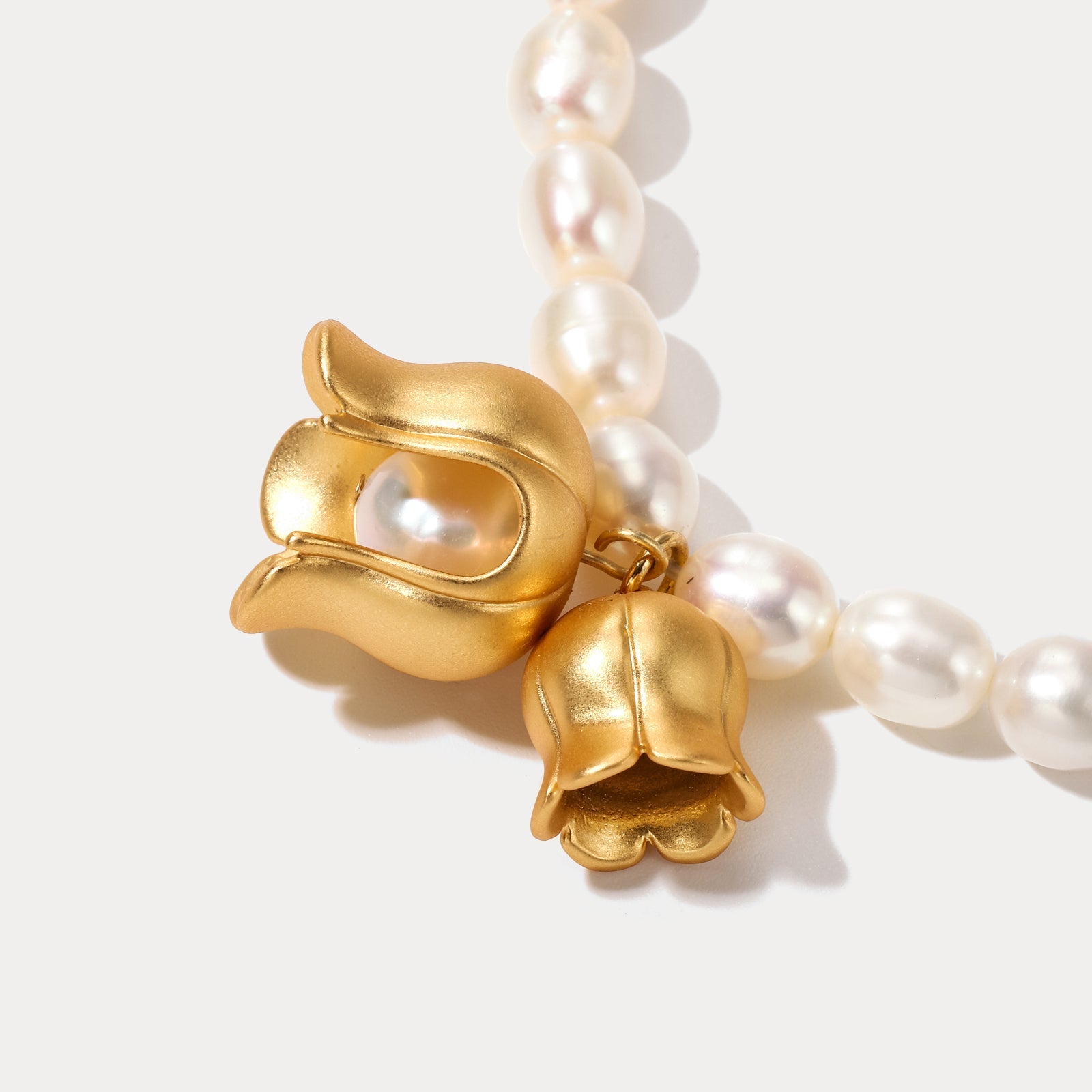 Lily Of The Valley Pearl Bracelet