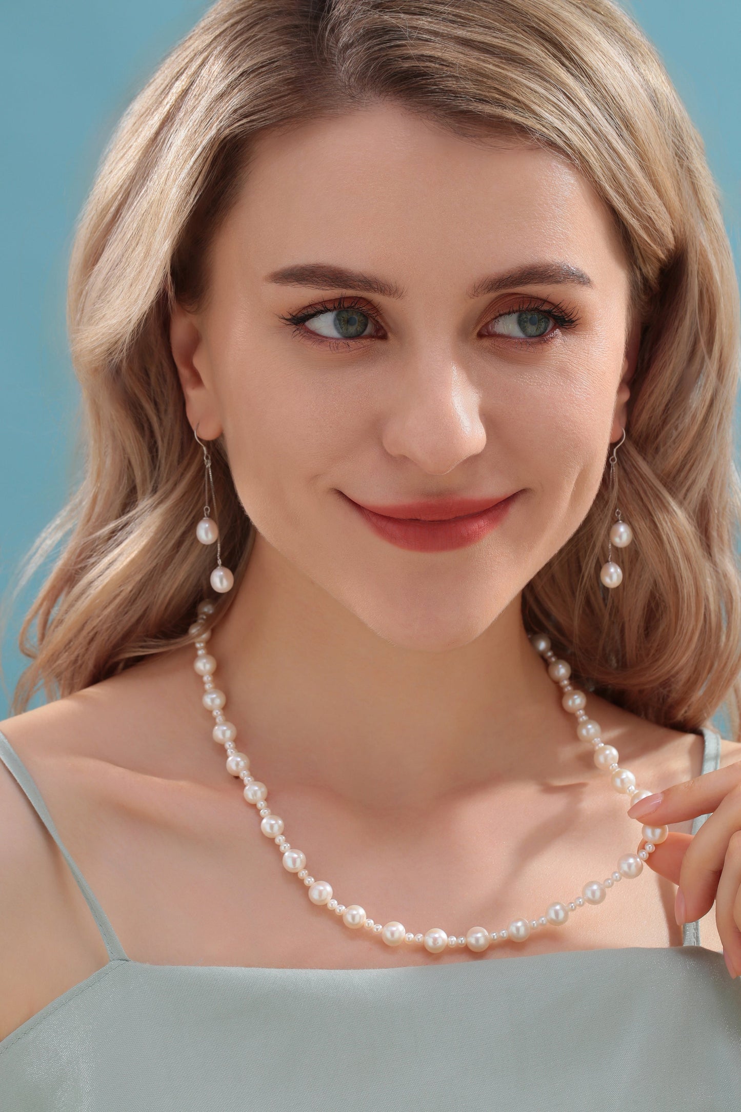 Freshwater Pearl Beaded Elegant Necklace