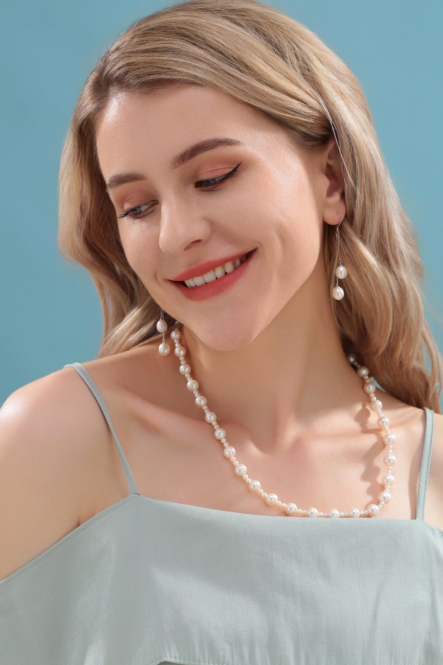 Freshwater Pearl Beaded Elegant Necklace