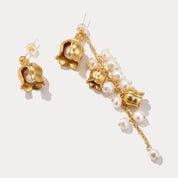 Lily Of The Valley Pearl Earrings