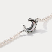 Lunar Tide Pearl Bracelet