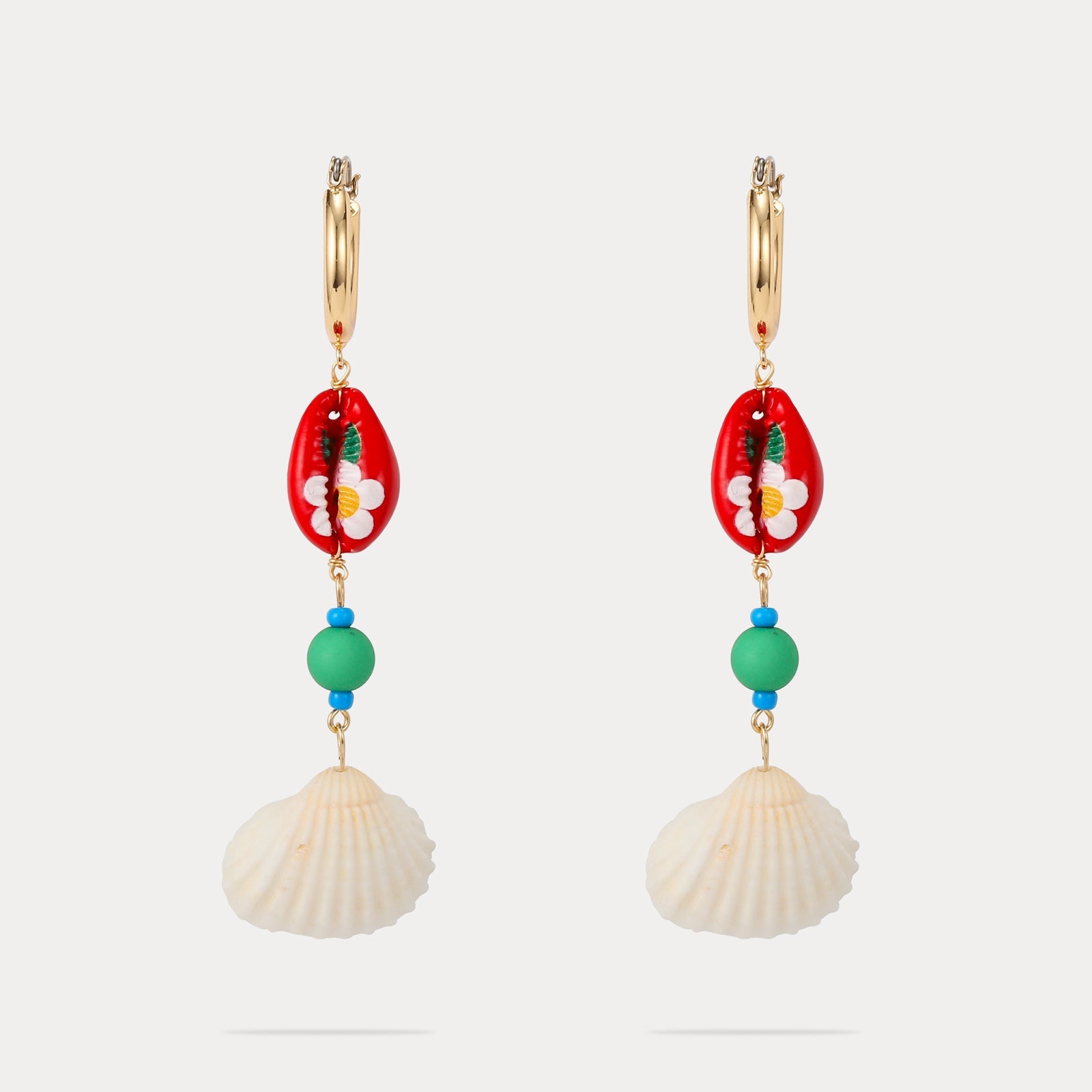 Shell Drop Earrings