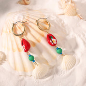 Shell Drop Earrings