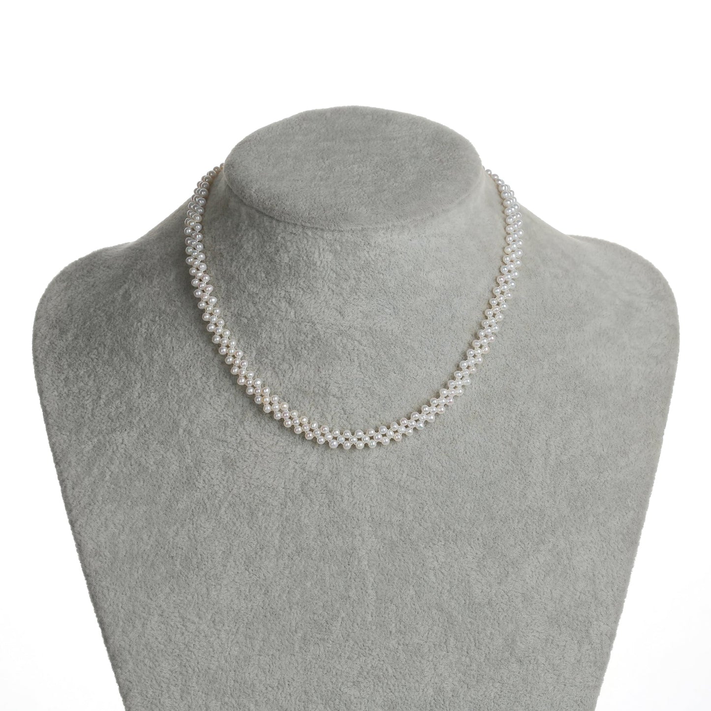 Mini Freshwater Pearl Layered Necklace for Everyday Wear