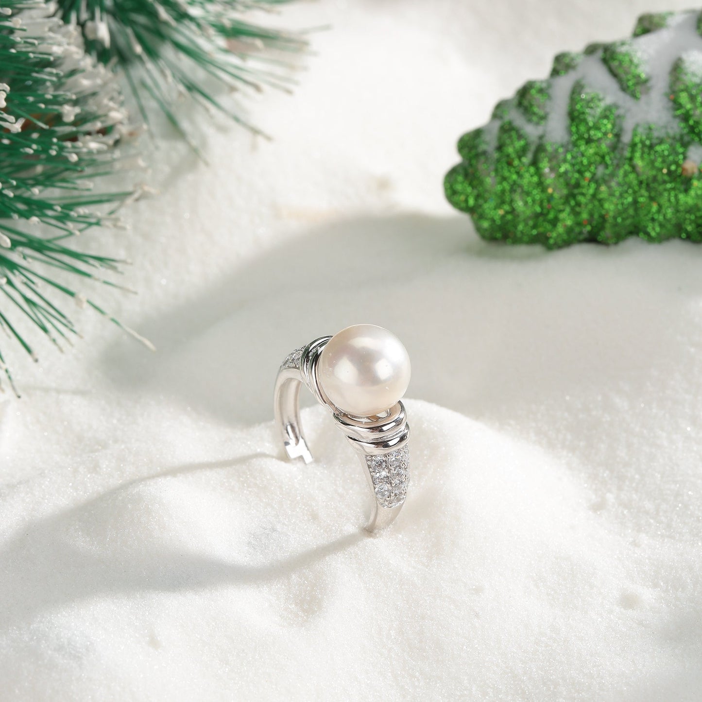 Freshwater Edison Pearl Ring in 9-10mm Size