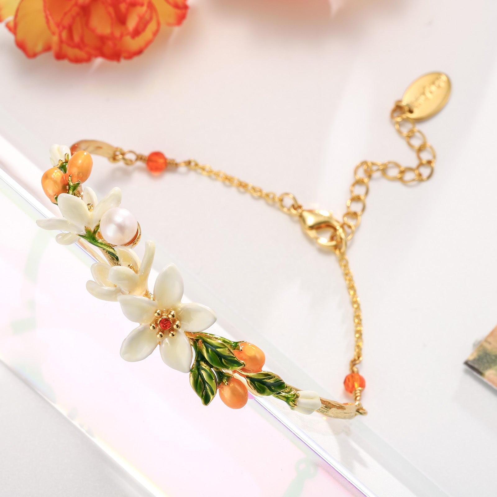 Orange Blossom Bracelet